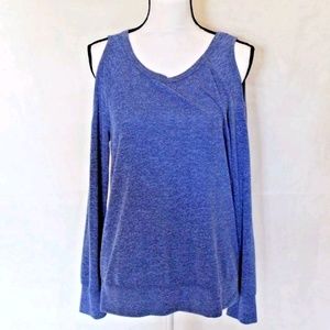 BP womens Nordstrom  top cold shoulder M